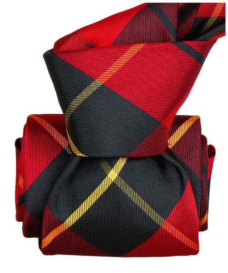 Cravate Classique Segni Disegni, Belfast, Carreaux