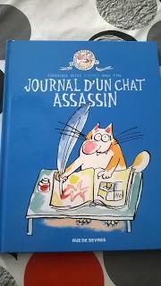 Journal d'un chat assassin adapté en BD par Véronique Deiss d'après le roman d'Anne Fine
