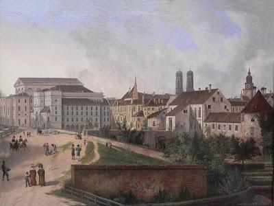 Le Munich de Domenico Quaglio avant les transformations du Roi Louis Ier de Bavière Le Munich de Domenico Quaglio avant les transformations du Roi Louis Ier de Bavière