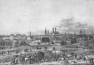 Le Munich de Domenico Quaglio avant les transformations du Roi Louis Ier de Bavière Le Munich de Domenico Quaglio avant les transformations du Roi Louis Ier de Bavière