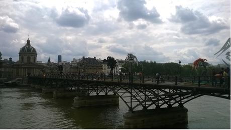 La passerelle enchantée - sur le Pont des Arts 19 juin 2016, photo JS