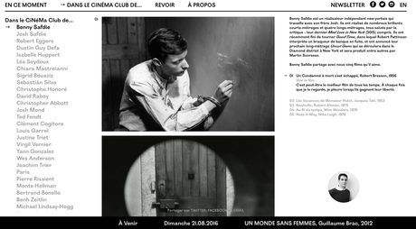 Le CINéMa Club : la nouvelle salle de cinéma en ligne Captures Le CiNéMa Club (c) lecinemaclub.com - D'une île à Paris