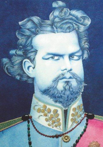 Louis II de Bavière vu par Dieter Olaf Klama Louis II de Bavière vu par Dieter Olaf Klama