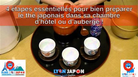 4 étapes essentielles pour bien préparer le thé japonais à l'hôtel ou l'auberge au Japon ! Photo