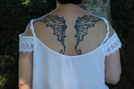 Look : le jean girlfriend blog mode nantes detail dos top follow me