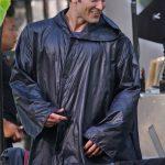 *EXCLUSIVE* Tyler Hoechlin signs autographs and tests his photography skills on set of 'Supergirl'