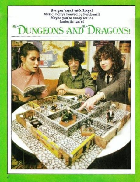 Ces publicités pour Dungeons & Dragons des années 70 et 80