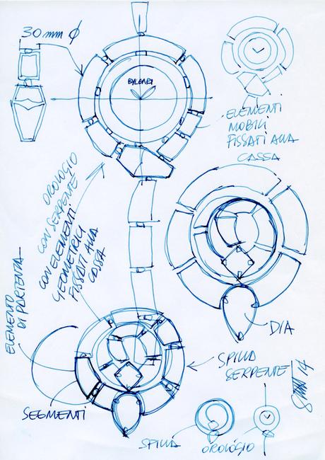 SERPENTI de Bulgari, l’éternelle renaissance. 02.SERPENTI_IMAGES_CMYK_SERPENTI INCANTATI_SKETCH SP INCANTATI (3)