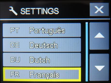 Test EKEN H3R: une sport cam 1080p /4K pas cher EKEN_Cam-H3R_language