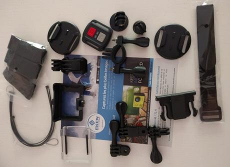 Test EKEN H3R: une sport cam 1080p /4K pas cher EKEN_H3R_accessories