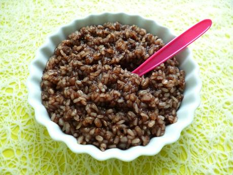 risotto de konjac minceur Dukan au chocolat (diététique, allégé, hypocalorique, sans beurre ni sucre, très riche en fibres) P1310602