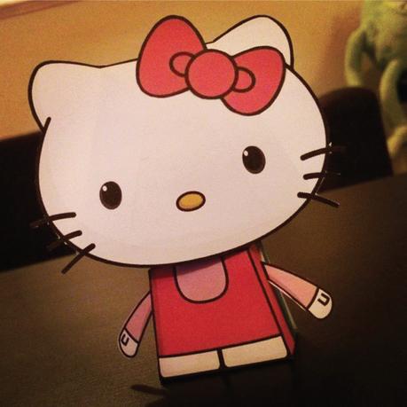 Hello Kitty by Paper Minions