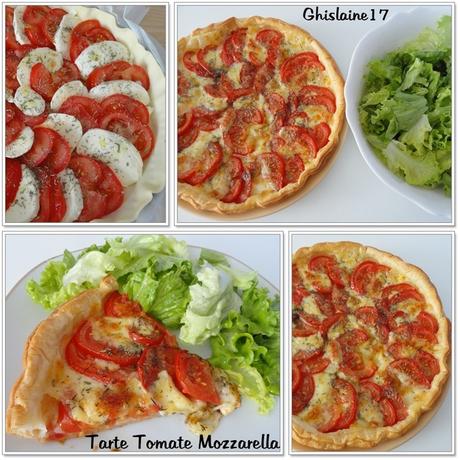 Tarte Tomate Mozzarella