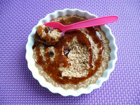 Bircher muesli café noisette avoine aux protéines de chanvre et de riz (diététique, végétarien, sans cuisson, riche en fibres) P1320633