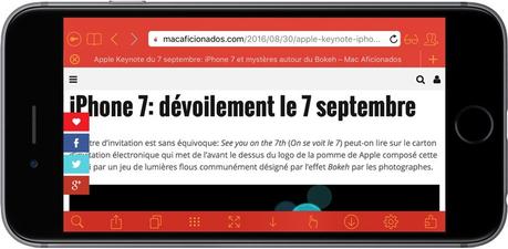 iCab Mobile ajoute les dossiers et signets colorés sous iOS 10 iCab Mobile ajoute les dossiers et signets colorés sous iOS 10