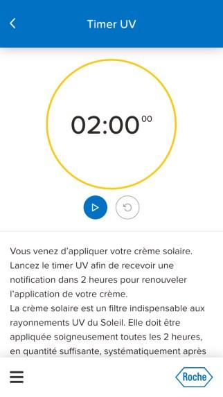 PeauCible: l’application pour vous protéger du soleil timer-peaucible