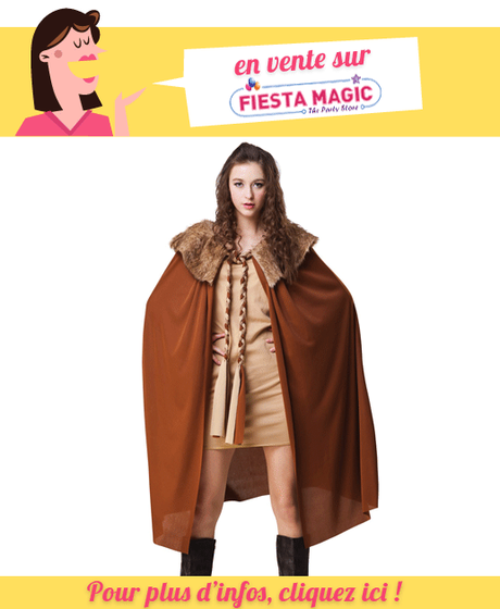 Cape déguisement Game of Thrones Cape déguisement Game of Thrones