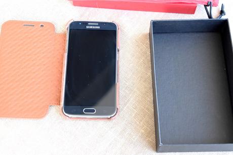 Housse Noreve pour Samsung Galaxy S6, test & avis housse Noreve