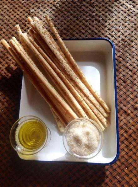 Mon dukkah à moi les gressins