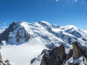 Voie Kohlmann, face sud Aiguille du Midi mont blanc chamonix