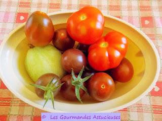 Ma belle récolte de tomates au jardin