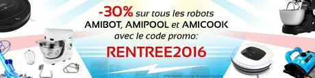 Offre de la Rentrée: 30% de remise avec votre code RENTREE2016 ! Offre de la Rentrée: 30% de remise avec votre code RENTREE2016 !
