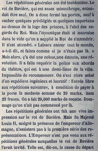 Louis II de Bavière à Bayreuth en août 1876 dans les lettres de Charles Henri Tardieu Louis II de Bavière à Bayreuth en août 1876 dans les lettres de Charles Henri Tardieu