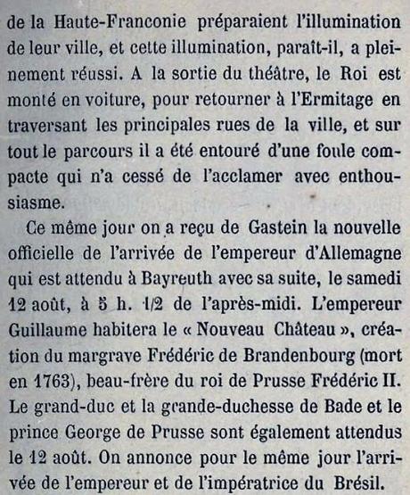 Louis II de Bavière à Bayreuth en août 1876 dans les lettres de Charles Henri Tardieu Louis II de Bavière à Bayreuth en août 1876 dans les lettres de Charles Henri Tardieu