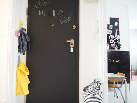 Relooking de porte d'entrée box ardoise 6