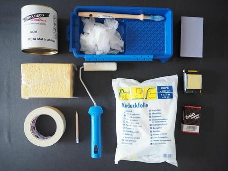 Relooking de porte d'entrée box ardoise 3