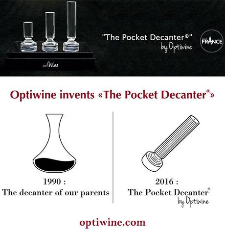 Optiwine : la carafe de poche ôijô