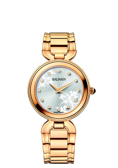 Balmain dévoile la Madrigal Lady II : une montre pour reine de beauté… Madrigal Lady II_Pictures_Collection_B4890.33.16