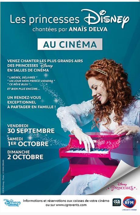 ANAIS DELVA chante les princesses Disney en Concert au Trianon et au Cinema !