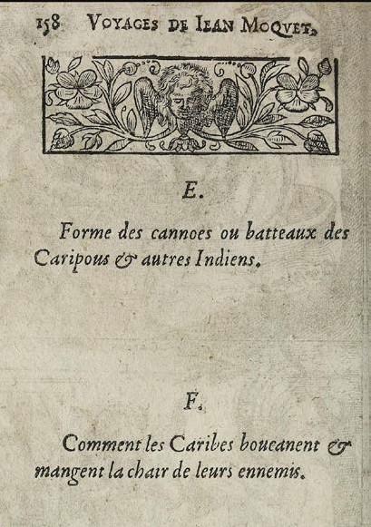 Page de garde de by Jean Mocquet, “Voyages en Afrique, Asie, Indes orientales et occidentales”, par Jean Mocquet imprimé par Jean de Heuqueville, Paris 1612. 
