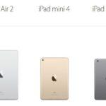 iPad Mini 2, 4 & iPad Air 2 : Apple augmente le stockage iPad-Air-2-iPad-Mini-4-iPad-Mini-2