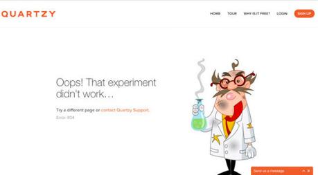 TOP 15 des pages 404 les plus créatives ! quartzy