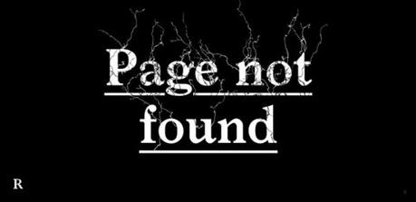 TOP 15 des pages 404 les plus créatives ! random-staging