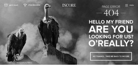 TOP 15 des pages 404 les plus créatives ! incore
