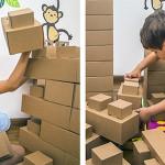 EDO : les briques géantes en carton recyclé EDO : les briques géantes en carton recyclé