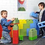 EDO : les briques géantes en carton recyclé EDO : les briques géantes en carton recyclé
