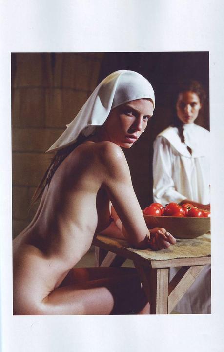 #ThrowBackFashion Nun Head by Sebastian Faena for Pop Magazine Fall/Winter 2008 #ThrowBackFashion Nun Head by Sebastian Faena for Pop Magazine Fall/Winter 2008