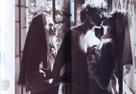 #ThrowBackFashion Nun Head by Sebastian Faena for Pop Magazine Fall/Winter 2008 #ThrowBackFashion Nun Head by Sebastian Faena for Pop Magazine Fall/Winter 2008
