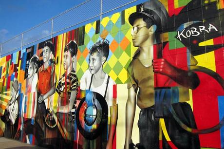 Talent à suivre : le street artiste Eduardo Kobra et son hommage à l’Histoire Talent à suivre : le street artiste Eduardo Kobra