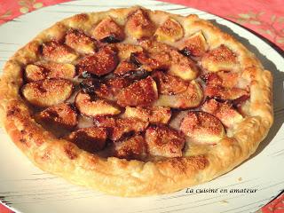 Tarte aux figues façon amandine http://recettes.de/frangipane