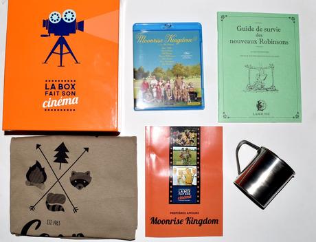 Moonrise Kingdom, la box Premières Amours by la box fait sont cinéma Moonrise Kingdom