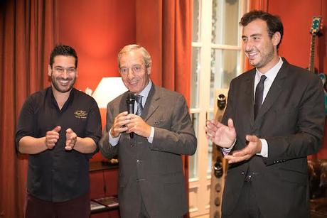 Soirée de gala avec la maison de Champagne Joseph Perrier Dirigeants Joseph Perrier