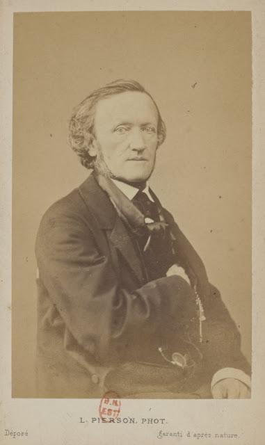 Une photo de Richard Wagner, garantie d´après nature, par L. Pierson à Paris