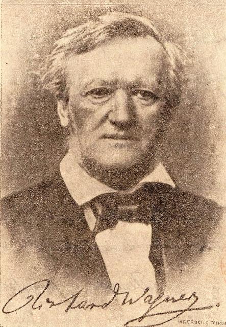 Portrait de Richard Wagner dans l´Indipendente