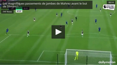 Les magnifiques passements de jambes de Mahrez avant le but de Slimani ! Les magnifiques passements de jambes de Mahrez avant le but de Slimani !
