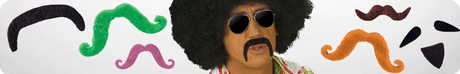 Fausse moustache déguisement Fausse moustache déguisement